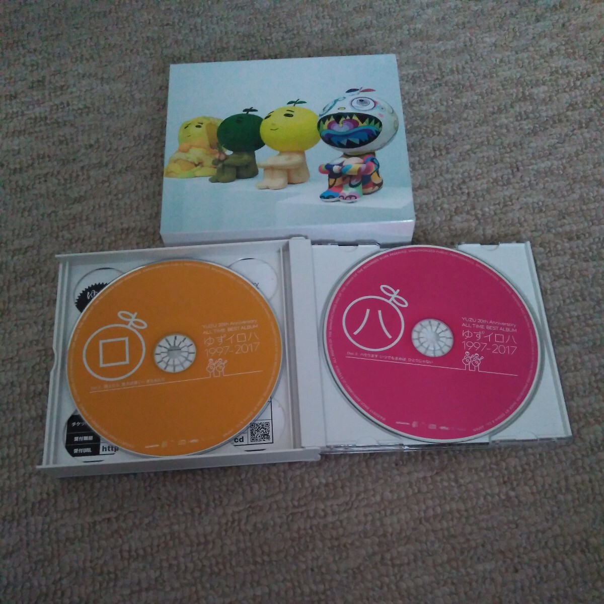 ゆず [YUZU 20th Anniversary ALL TIME BEST ALBUM ゆずイロハ 1997-2017] 初回限定盤 ベスト アルバム 3CD の画像4