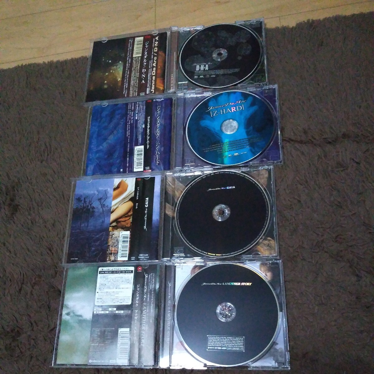 Janne Da Arc ジャンヌダルク D・N・A Z-HARD GAIA ANOTHER STORY アルバム CD セット 4枚 帯付き yasu Acid Black Cherry 名盤の画像3