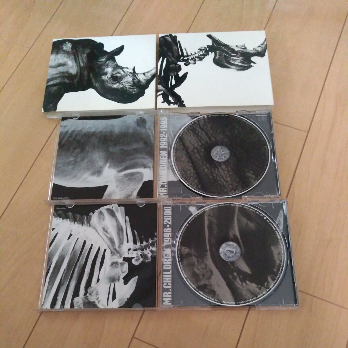 Mr.Children MR.CHILDREN 1992-1995 MR.CHILDREN 1996-2000 ベストアルバム CD 2枚 セット ミスチル 桜井和寿 肉 骨 BEST 抱きしめたい_画像3