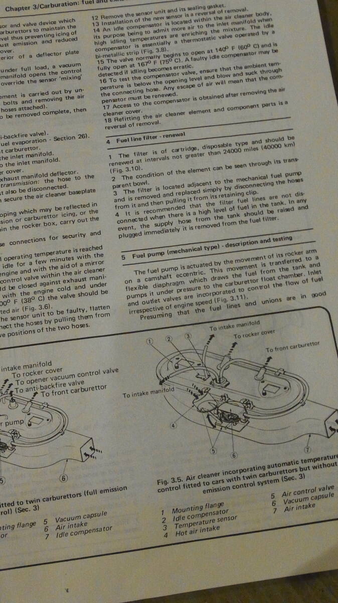 HAYNES MANUAL DATSUN 240 260 280 フェアレディZ ヘインズマニュアル 英字の画像5