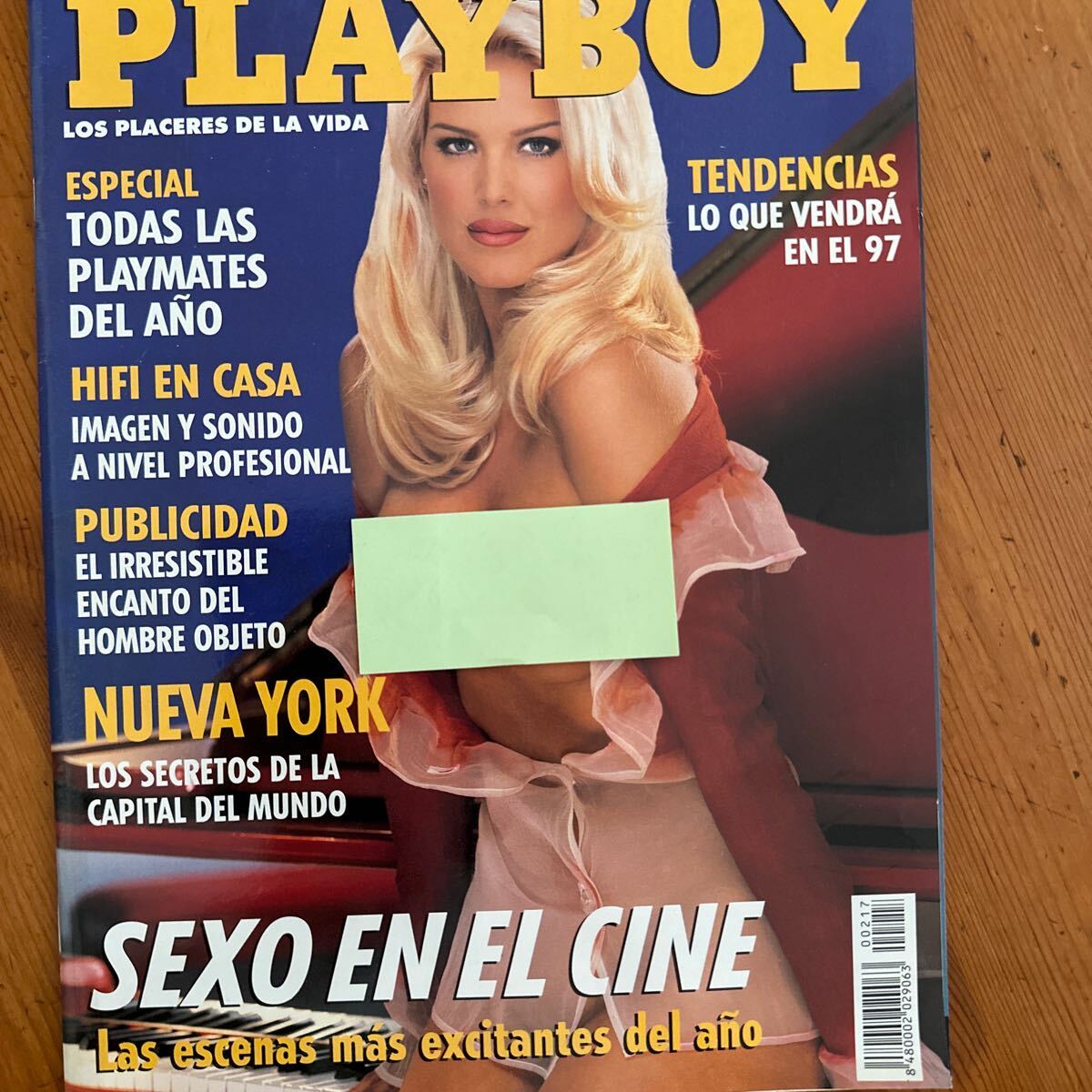 450  PLAYBOY 海外版 スペイン版 1997 プレイメイト セクシー写真 広告 ファッションの画像1