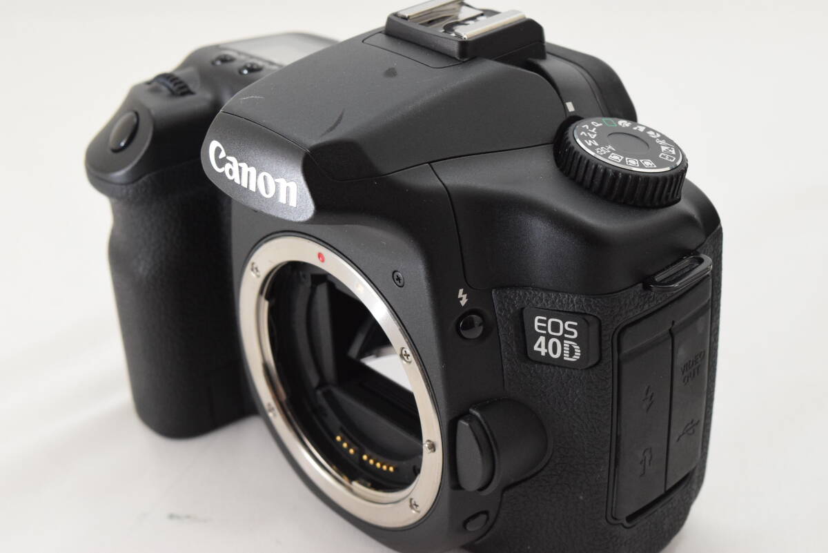 【初心者入門】 Canon キヤノン EOS 40D EF-S 18-55mm f/3.5-5.6 II USM EF 50-200mm f/3.5-4.5 超望遠Ｗズーム レンズセット キャノン_画像3