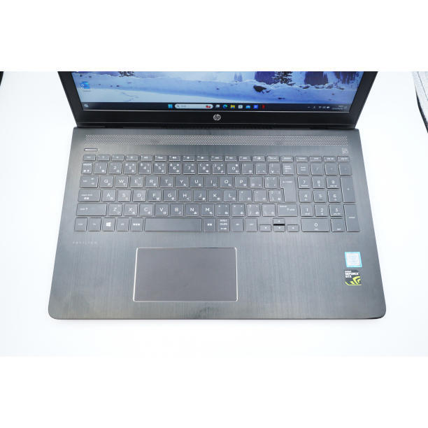 4Kモニタ 極美品 GTX 1050 15.6 HP ノートPC Pavilion Power Laptop15 Core i7-7700HQ windows11 pro 16GB SSD256GB カメラ Office (638)_画像10
