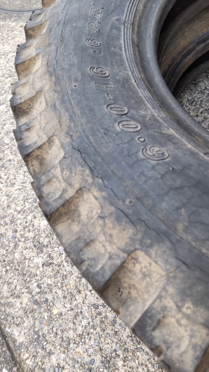  Dunlop snow tire 6.00-16 6PR 4ps.@ Jimny Jeep 