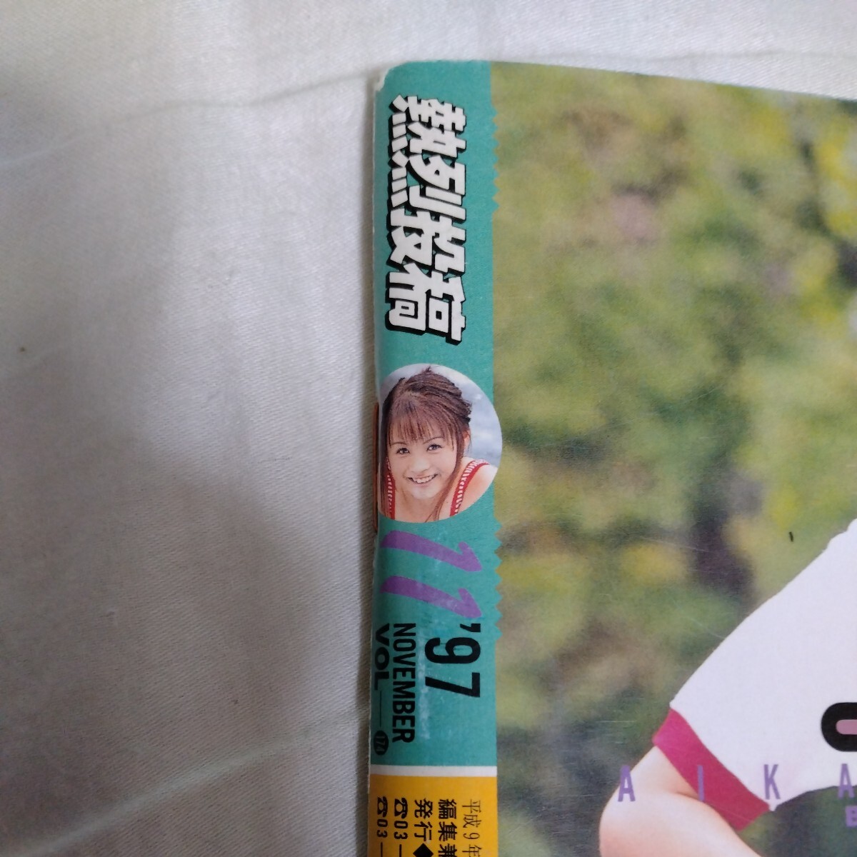 熱烈投稿 1997年11月号 広末涼子 吹石恵 新山千春他 A5サイズの画像3