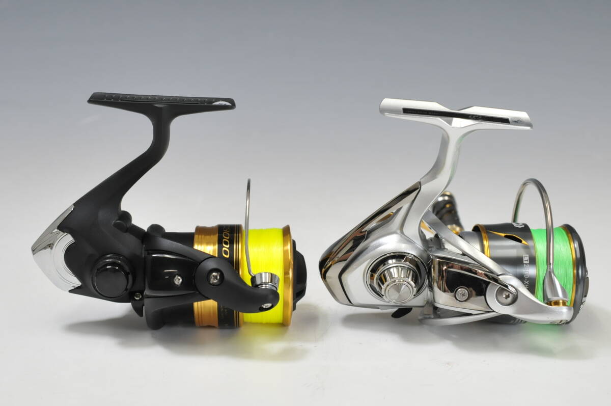 リール2点　DAIWA FREAMS 2500-XH　　SHIMANO FX C3000　箱無　●　釣り具　0302161-2_画像4