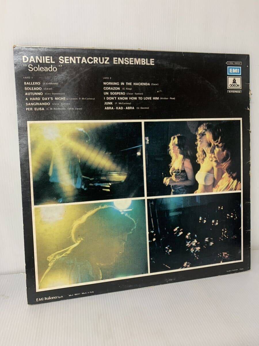 Daniel Sentacruz Ensemble Soleado Odeon 3C 064 - 18037 Italia vocal jazz オルガンバー　サバービア_画像2