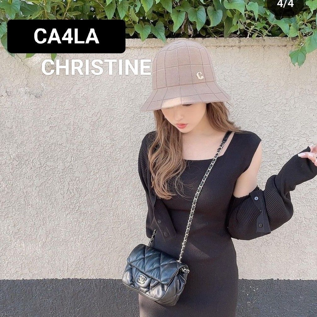CA4LA CHRISTINEバケットハット カシラバケハ三上悠亜さん着用 CA4LA CHRISTINEバケットハット カシラバケハ三上悠亜さん着用