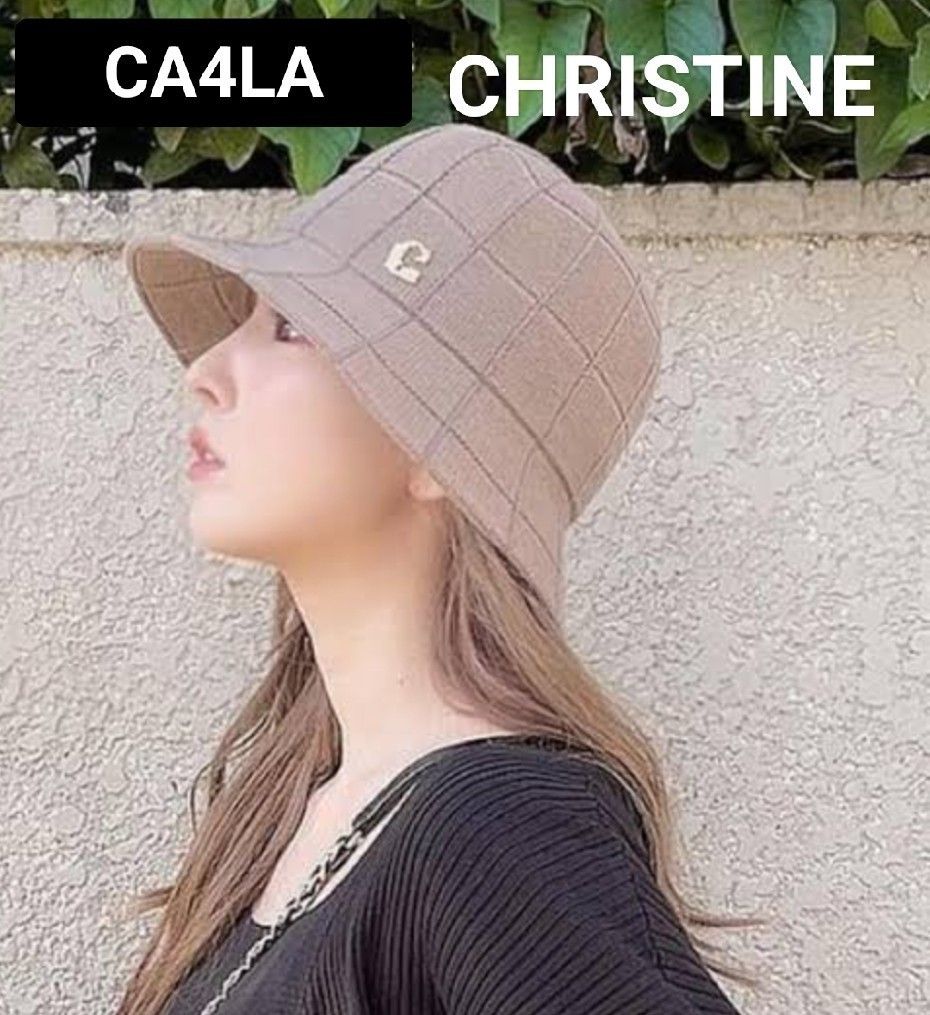 CA4LA CHRISTINEバケットハット カシラバケハ三上悠亜さん着用 CA4LA CHRISTINEバケットハット カシラバケハ三上悠亜さん着用