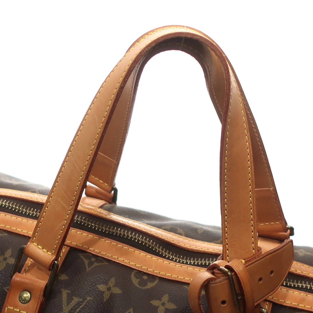 1 иен старт LOUIS VUITTON Louis Vuitton sax - тянуть 45 M41624 TH8902 монограмма сумка "Boston bag" путешествие сумка дорожная сумка Brown 