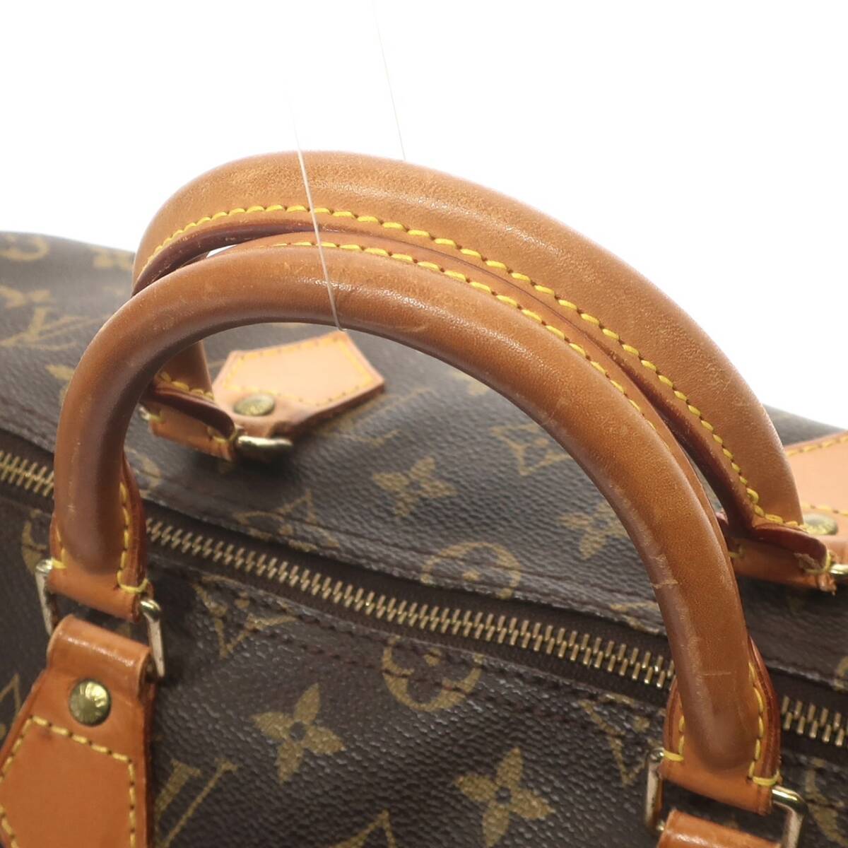 1円スタート LOUIS VUITTON ルイヴィトン スピーディ35 M41524 SP0919 モノグラム ハンドバッグ ボストンバッグ ブラウン レディース_画像7