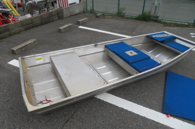 ランドー１０Ｆ モデル１０４４ アルミジョンボート ２馬力ＯＫ艇の画像7