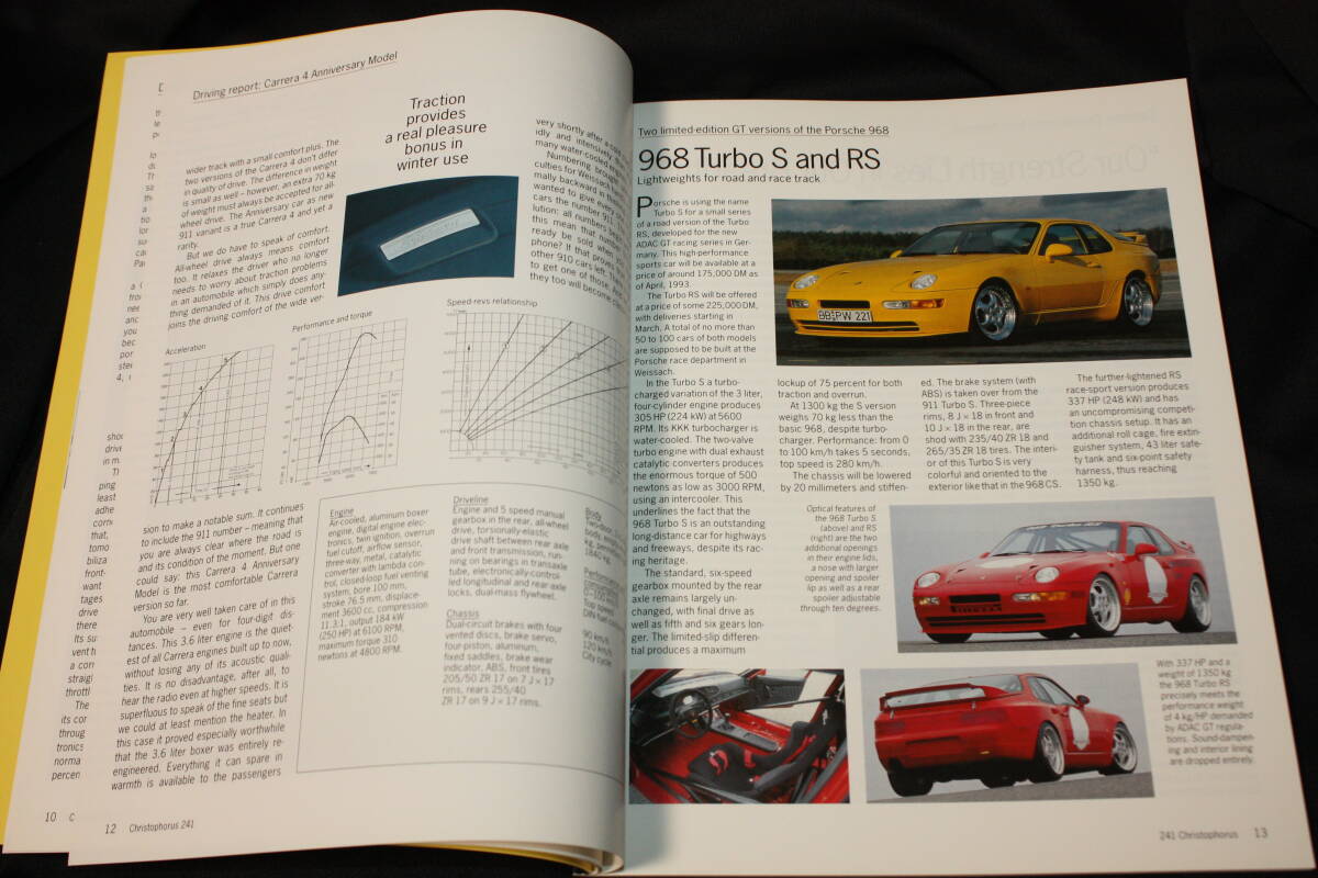 *1993 year 4 month Porsche wide . magazine Chris to four laschristophorus 241 number (911 30 anniversary special collection /964jubi Lee / Boxster . work car ) English version + Japanese translation book