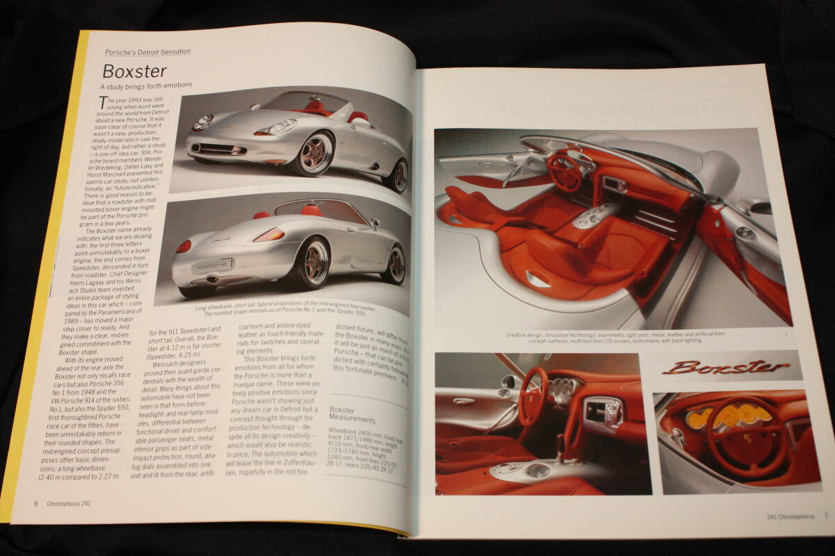 *1993 year 4 month Porsche wide . magazine Chris to four laschristophorus 241 number (911 30 anniversary special collection /964jubi Lee / Boxster . work car ) English version + Japanese translation book