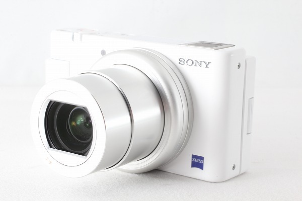 ◆新品同様◆ソニー Sony VLOGCAM ZV-1 W ホワイト 付属品満載 元箱◇M44265_限定1台！