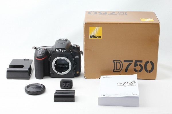 ◆ほぼ新品◆ニコン Nikon D750 ボディ 僅か11536ショット 付属品満載 元箱◇ME44565_驚愕の11536ショット！