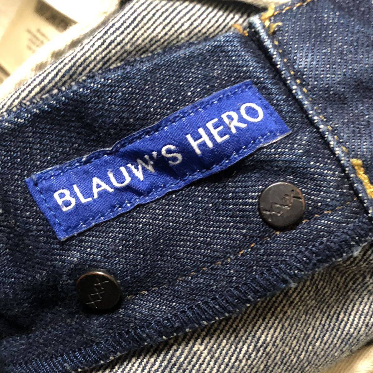 SCOTCH&SODA スコッチアンドソーダ デニムパンツ W28(78cm) DEAN MICKY BLAUW'S HERO ダメージ加工 LVC ラルフローレン ロンハーマン_画像9