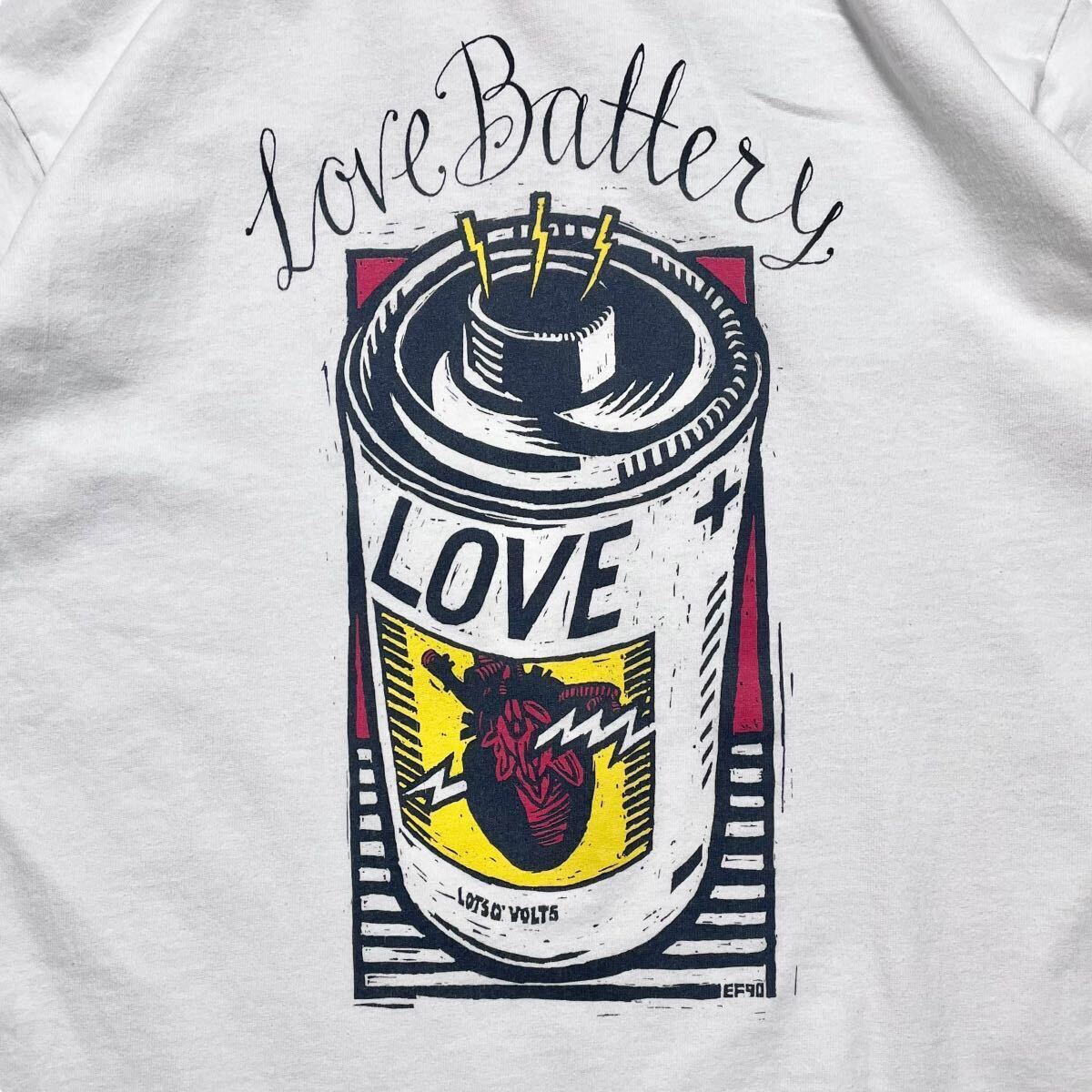 SUB POP【1992's USA製 LOVE BATTERY バンド Tシャツ M】ビンテージ バンT 音楽 FRUIT OF THE LOOM レッチリ nirvana rage 90s 80s