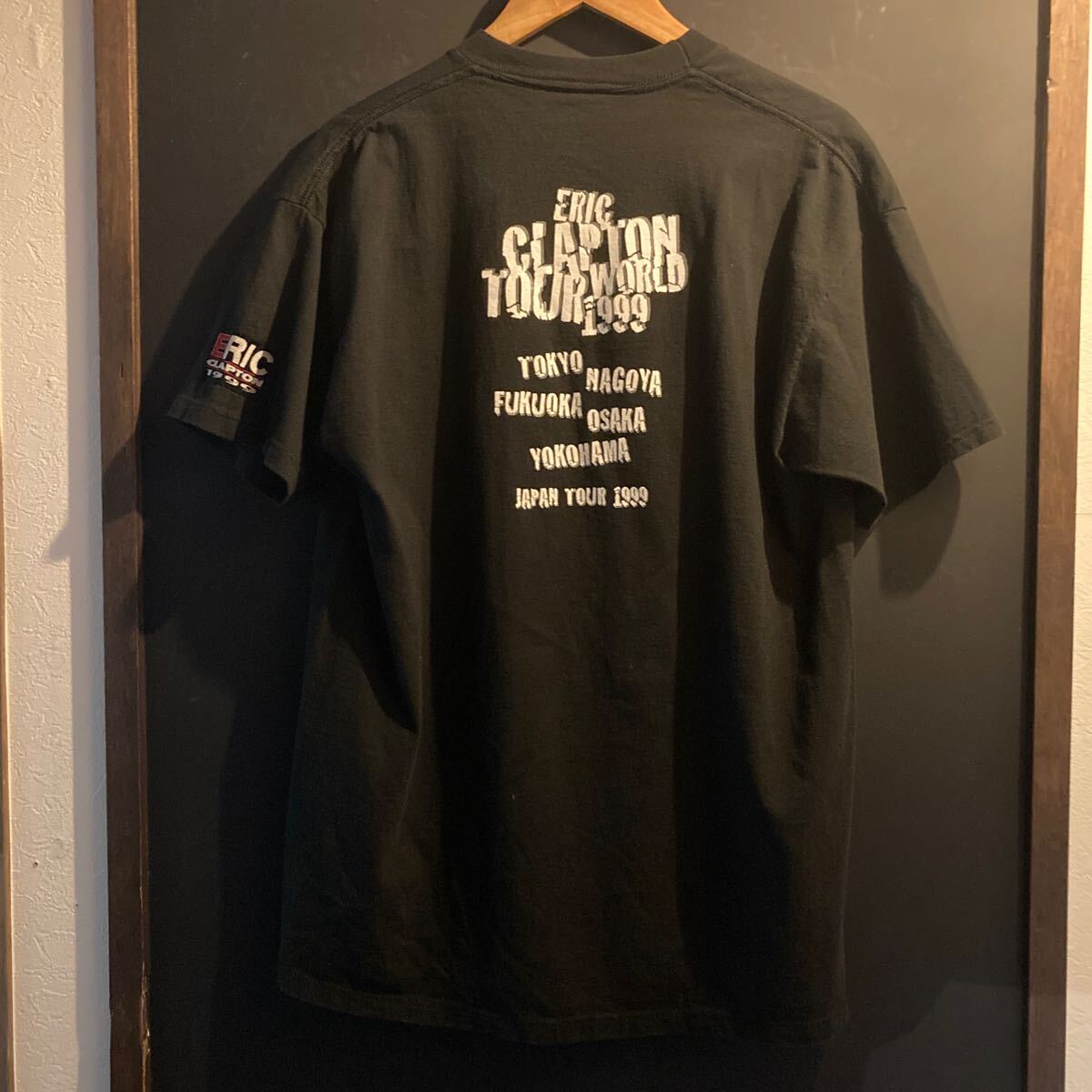 ビンテージ ヴィンテージ エリック クラプトン ERIC 半袖 Tシャツ バンド バンt 90s 90年代 USA製 ツアー ジャパン 日本の画像2