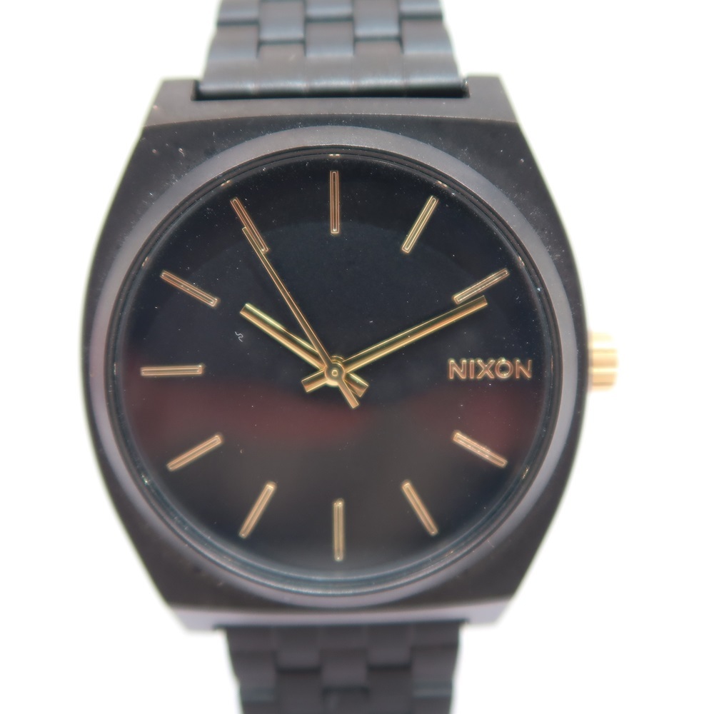【NIXON】ニクソン タイムテラー MINIMAL QZ時計 メンズ 動作確認済の画像2