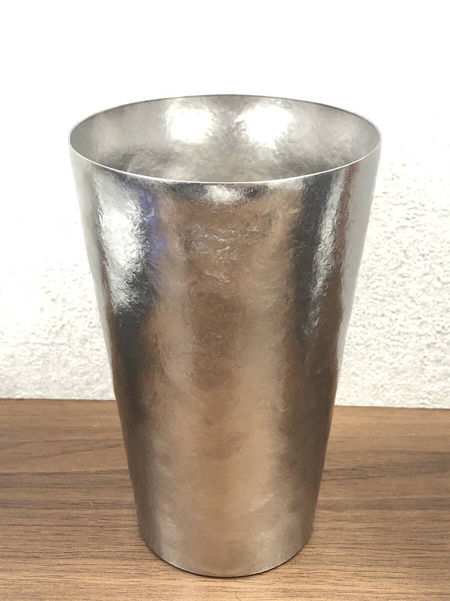 [ unused * free shipping ]SUS gallery suspension guarantee Lee titanium made tumbler vacuum two -ply structure .... sake . drink therefore. tumbler exclusive use boxed 