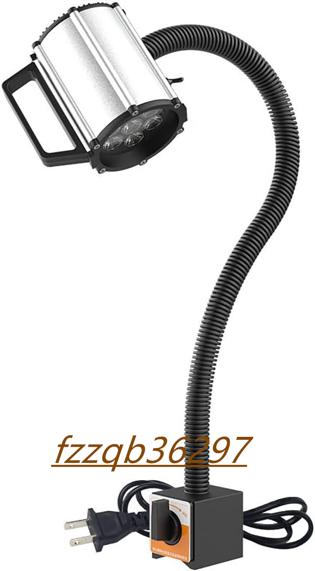 110-220v/24v防水LEDグースネックワークランプ、防爆設備照明灯360°調整可能な工作機械ライト、工作機械・旋盤用