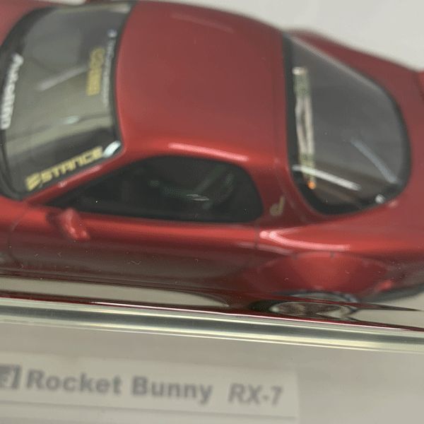 IDEA イデア 1/18 Rocket Bunny ロケットバニー RX-7 キャンディレッド メイクアップ 店頭/他モール併売《フィギュア・山城店》O3973_画像5