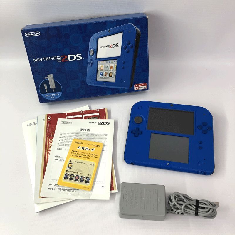 【中古】 ニンテンドー2DS ブルー Nintendo/店頭/他モール併売《ゲーム・山城店》I1061 ニンテンドー3DS本体