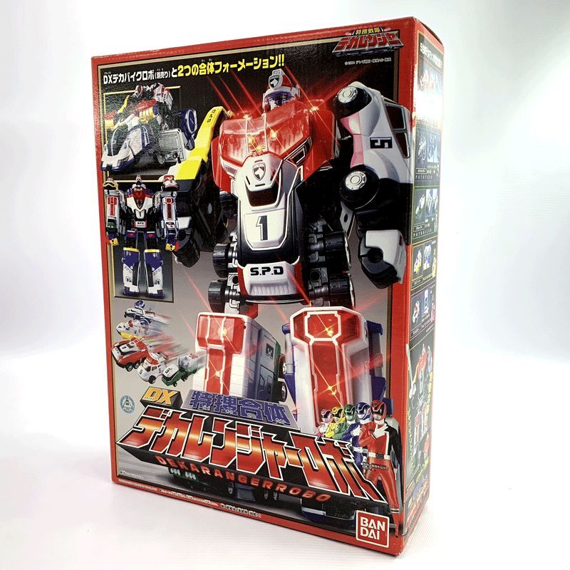 スーパーセール タイムセール 時間 《未開封》BANDAI 「特捜戦隊デカレンジャー」/他モール併売《フィギュア・山城店》◆O3924 後期版 DXデカレンジャーロボ 特捜合体 特捜戦隊デカレンジャー