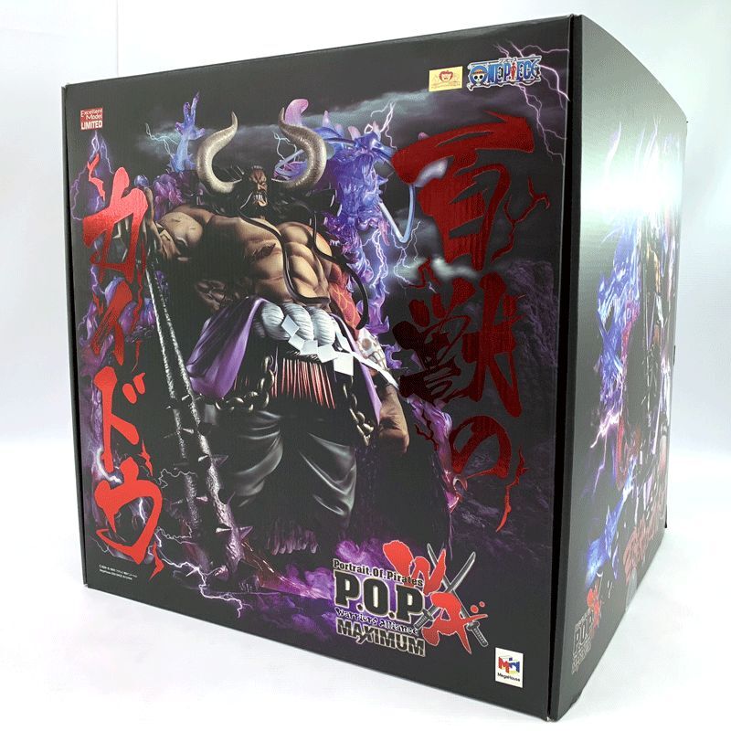 メガハウス Portrait.Of.Pirates P.O.P WA-MAXIMUM 百獣のカイドウ 「ワンピース」店頭/他モール併売《フィギュア・山城店》O3942の画像1