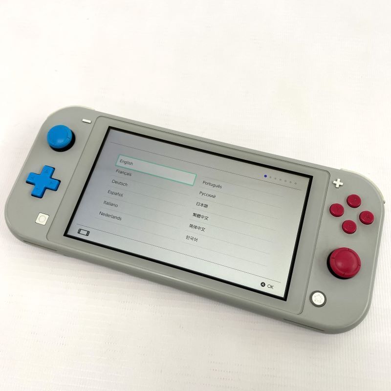 《ジャンク》ニンテンドースイッチライト ザシアン・ザマゼンタ 本体のみ Nintendo Switch Lite/ポケモン 併売《ゲーム・山城店》U857の画像1