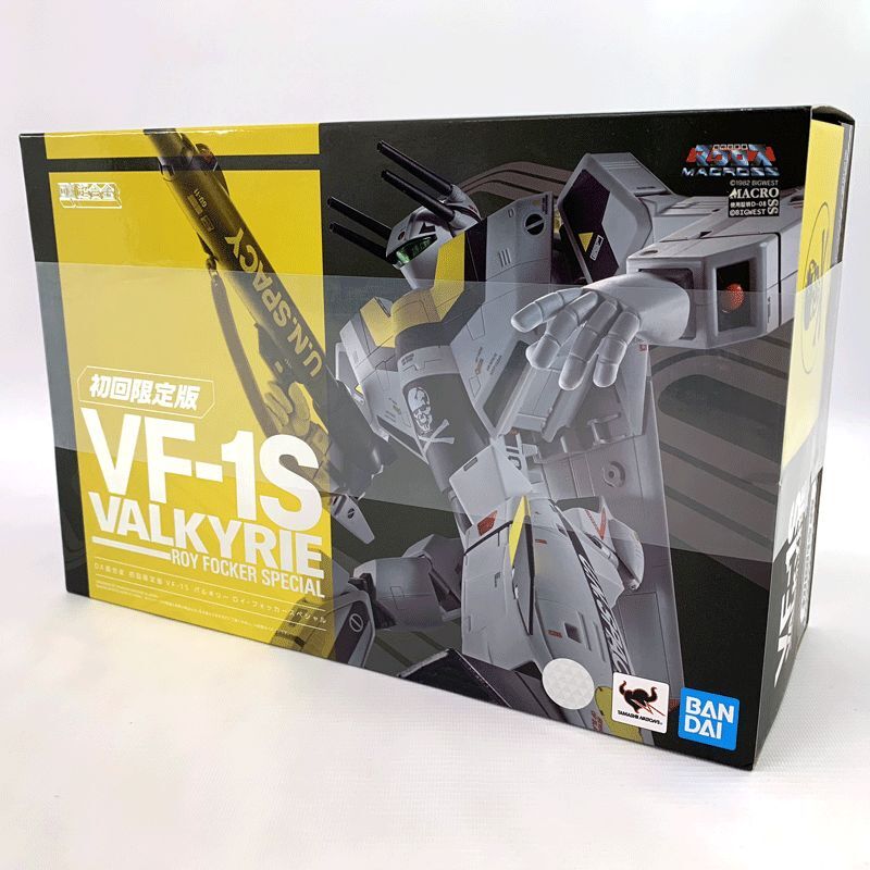 店舗良い DX超合金 《未開封》バンダイ 初回限定版 /他モール併売《フィギュア・山城店》◆O3996 ロイ・フォッカースペシャル バルキリー VF-1S 超時空要塞マクロス