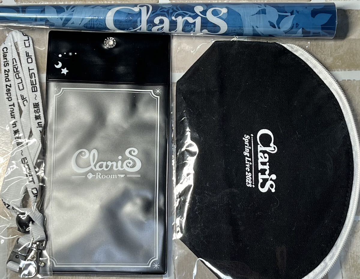 【超大量グッズまとめ売り】ClariS クラリス アクリルスタンド クリアファイル クリアカード LIVE限定 特典 缶バッジセット マスクの画像5