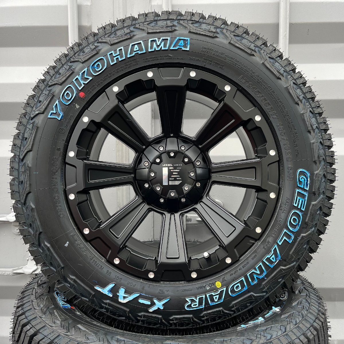 トヨタ RAV4 タイヤホイールセット 16インチ ヨコハマ ジオランダー X-AT【235/70R16】or【245/70R16】LEXXEL DeathRock_画像2