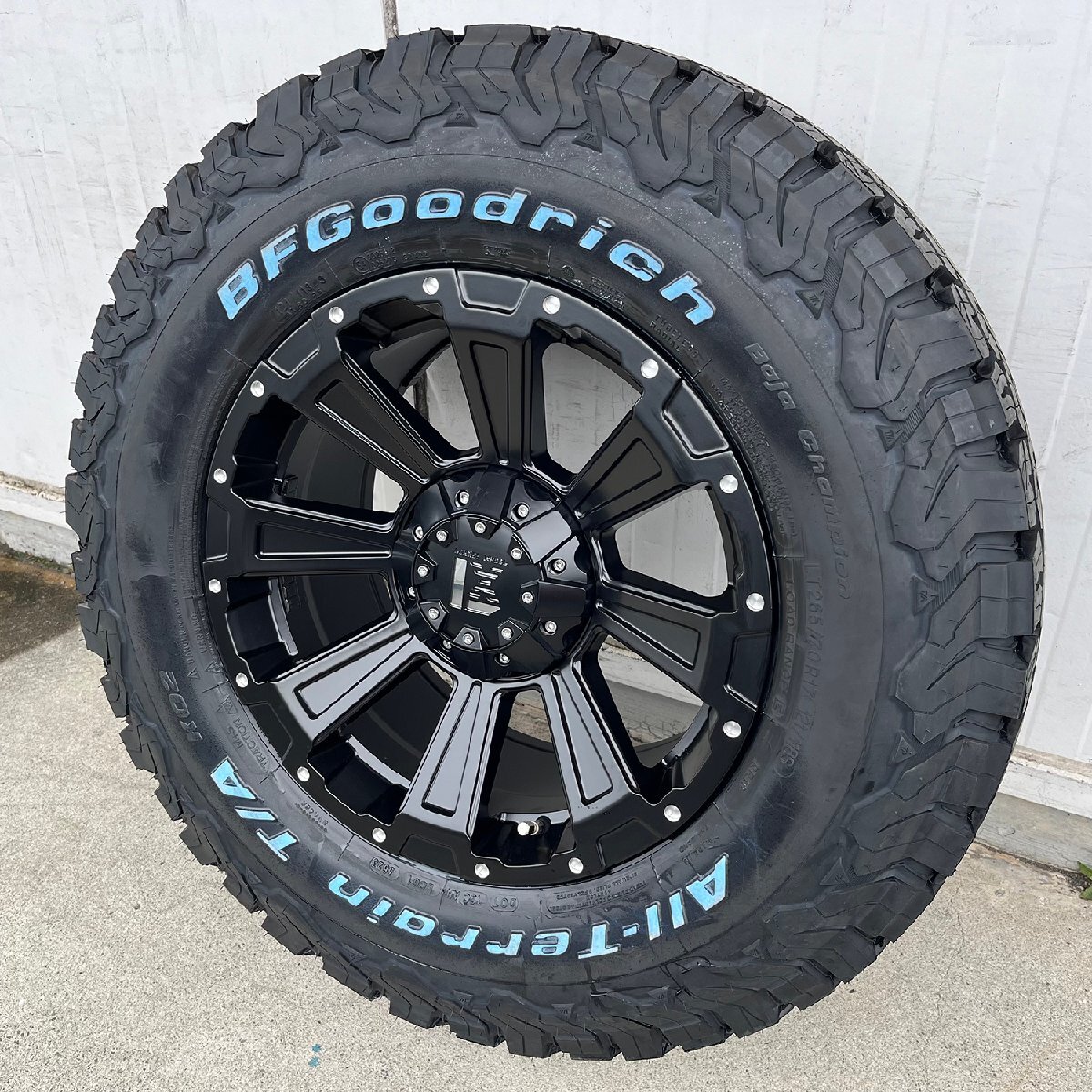 サバーバン タホ H3 シルバラード 17インチ タイヤホイール 4本セット BF Goodrich オールテレーン KO2 265/65R17 265/70R17 DeathRock_画像8