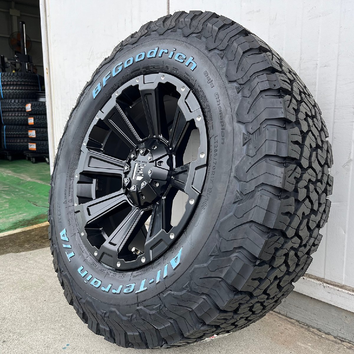 サバーバン タホ H3 シルバラード 17インチ タイヤホイール 4本セット BF Goodrich オールテレーン KO2 265/65R17 265/70R17 DeathRock_画像10