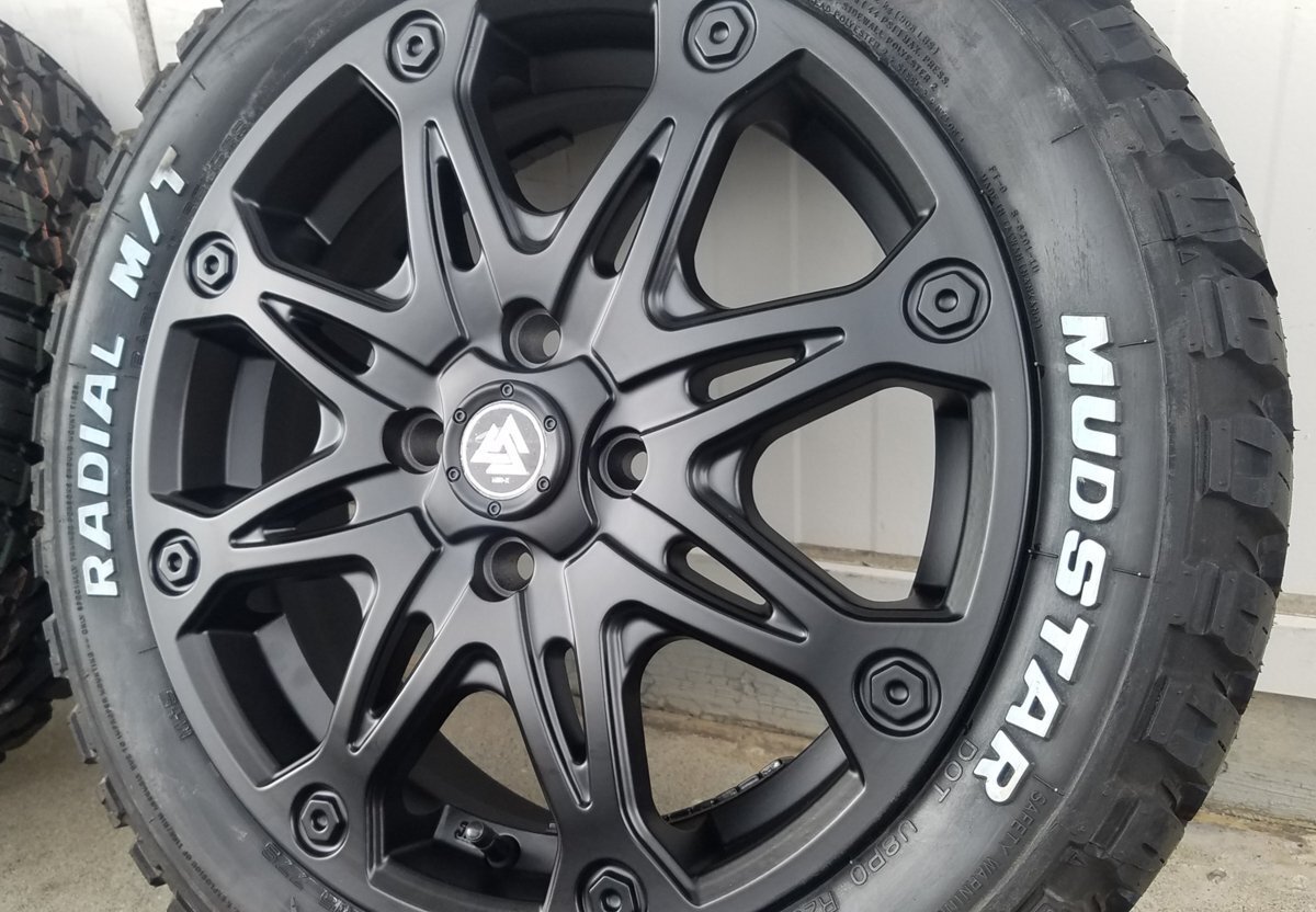 ハイゼットジャンボ エヴリィ ウェイク ハスラー マッドスター ラジアル MT 165/60R15 タイヤホイール 15インチ ホワイトレター_画像10