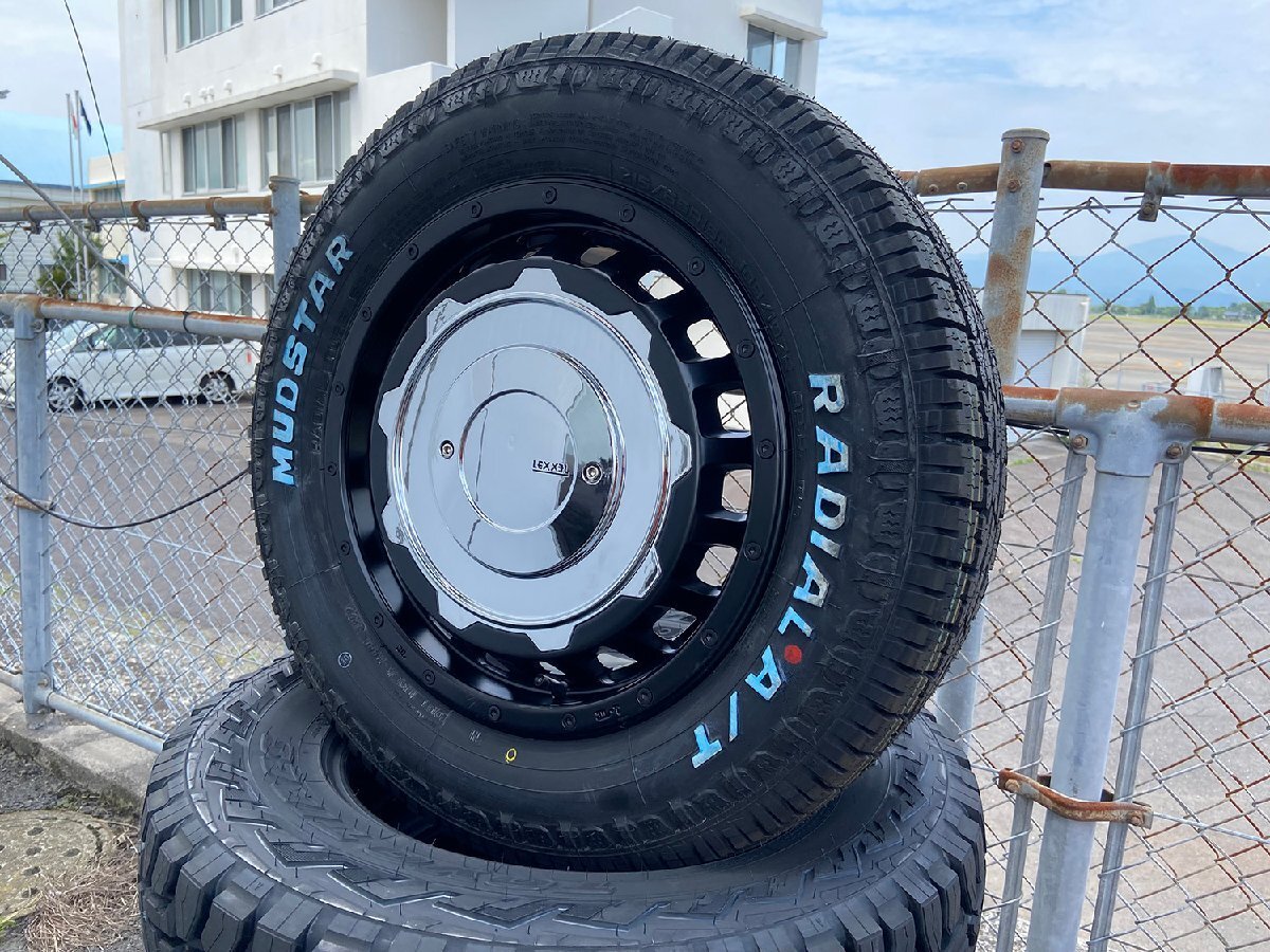 200系ハイエース 車検対応 タイヤ ホイール マッドスター ラジアル AT 215/65R16 LEXXEL SwaGGer Old style 4本セット 1台分_画像5