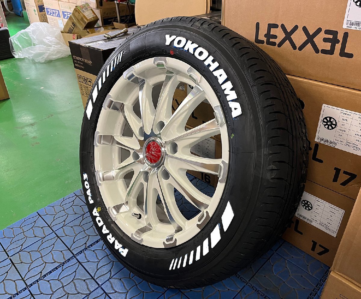 200系ハイエース YOKOHAMA ヨコハマ PARADA パラダ 215/60R17 17インチ Bounty Collection BD12 新品タイヤホイールセット 4本セット_画像5