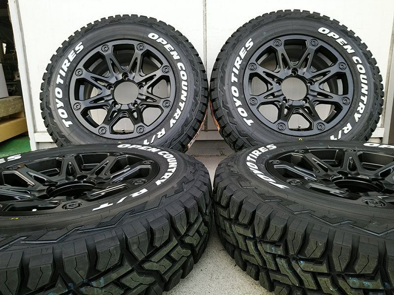 5月入荷 ジムニー タイヤホイール トーヨー オープンカントリー RT 185/85R16 ホワイトレター 16インチ BDX08 新品4本セット_画像2