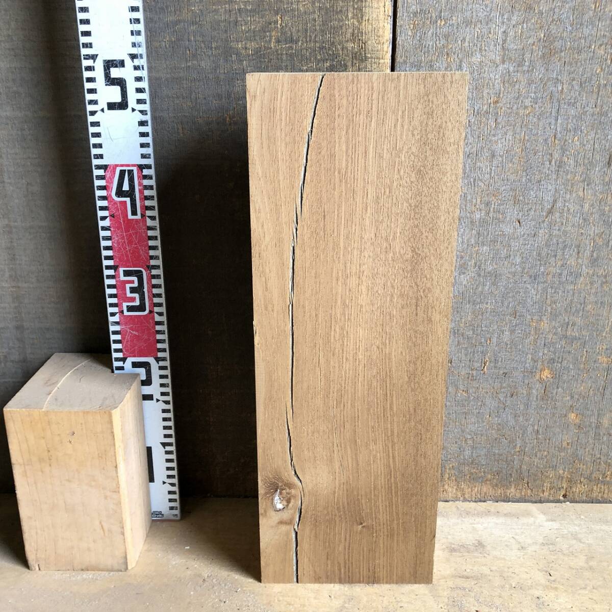 送料無料！【S872H】チーク 482×170×115㎜ ブロック 乾燥材 木工 DIY 材木 天然木 無垢材《銘木すずめや》_画像5