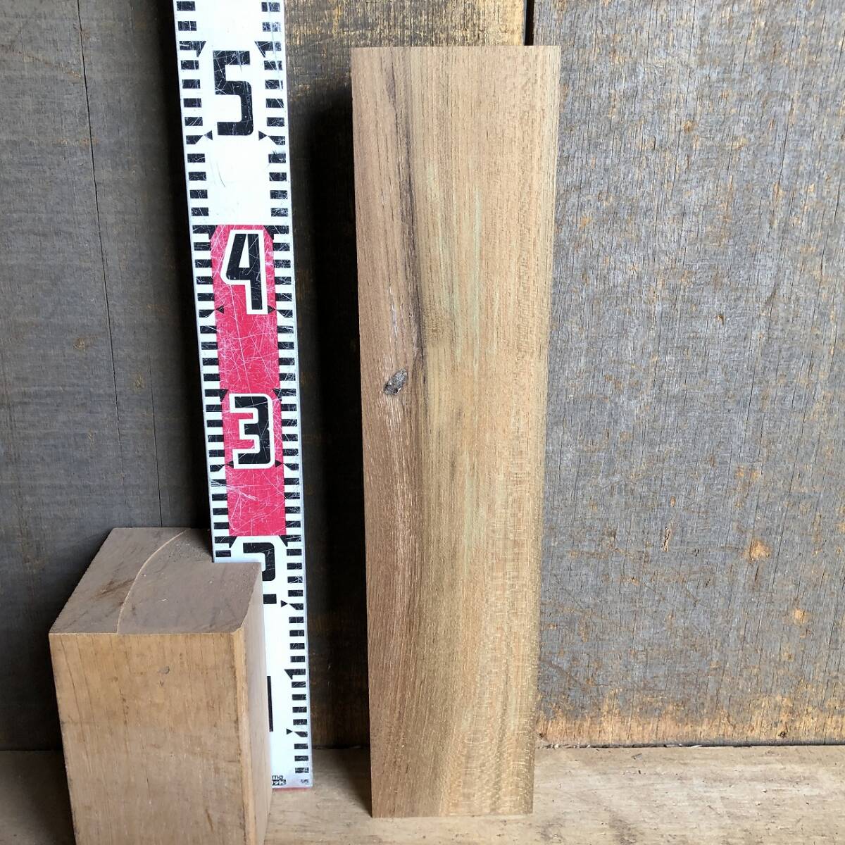 送料無料！【S927I】チーク 495×110×56㎜ ブロック 乾燥材 木工 DIY 材木 天然木 無垢材《銘木すずめや》の画像6