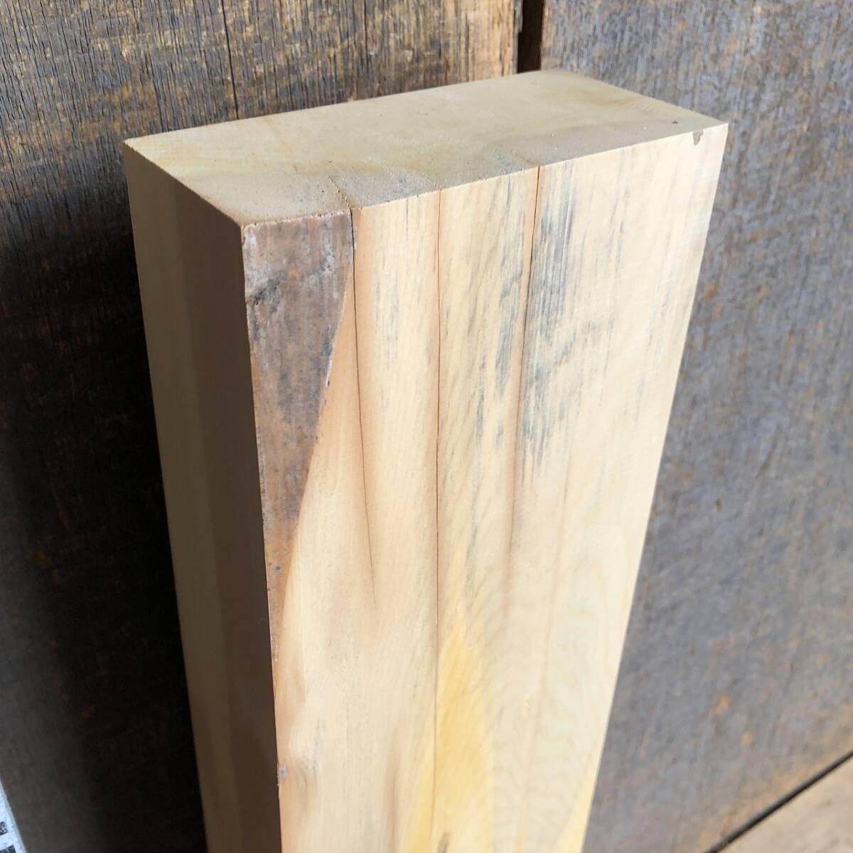 送料無料！【U16A】榧 562×120～136×58㎜ 乾燥材 木工 DIY 材木 天然木 無垢材《銘木すずめや》_画像8