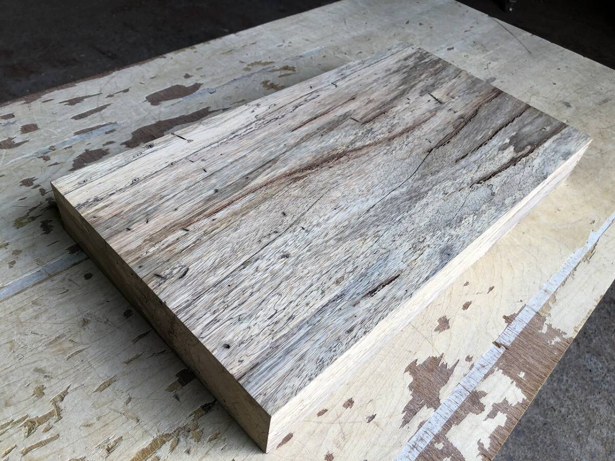 送料無料！【S671F】ゼブラウッド 455×250×55㎜ 乾燥材 木工 DIY 材木 天然木 無垢材《銘木すずめや》_画像8