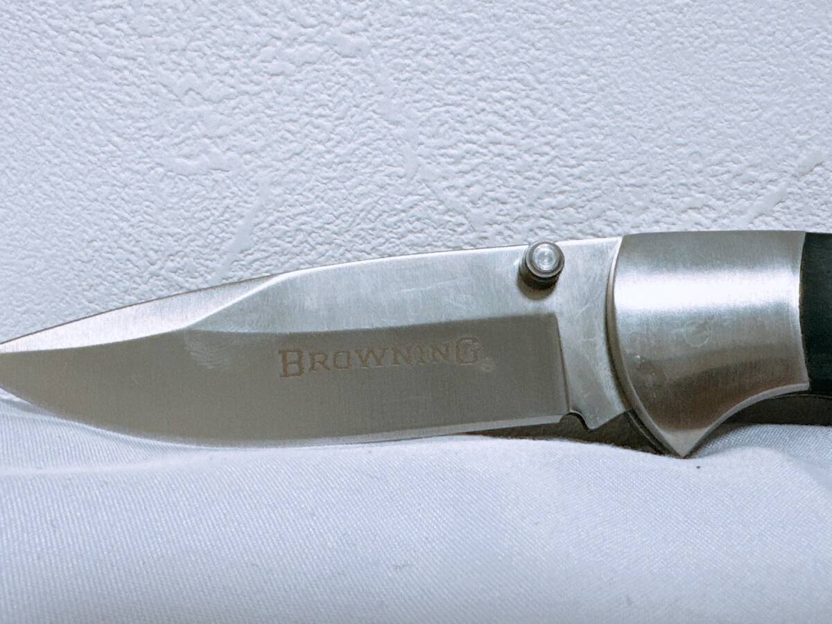 【新品・未使用品】BROWNING ハンティングウッド ナイフコンボセット ブローニング/アウトドア/ガットフックスキナーナイフ/折り畳みナイフの画像6
