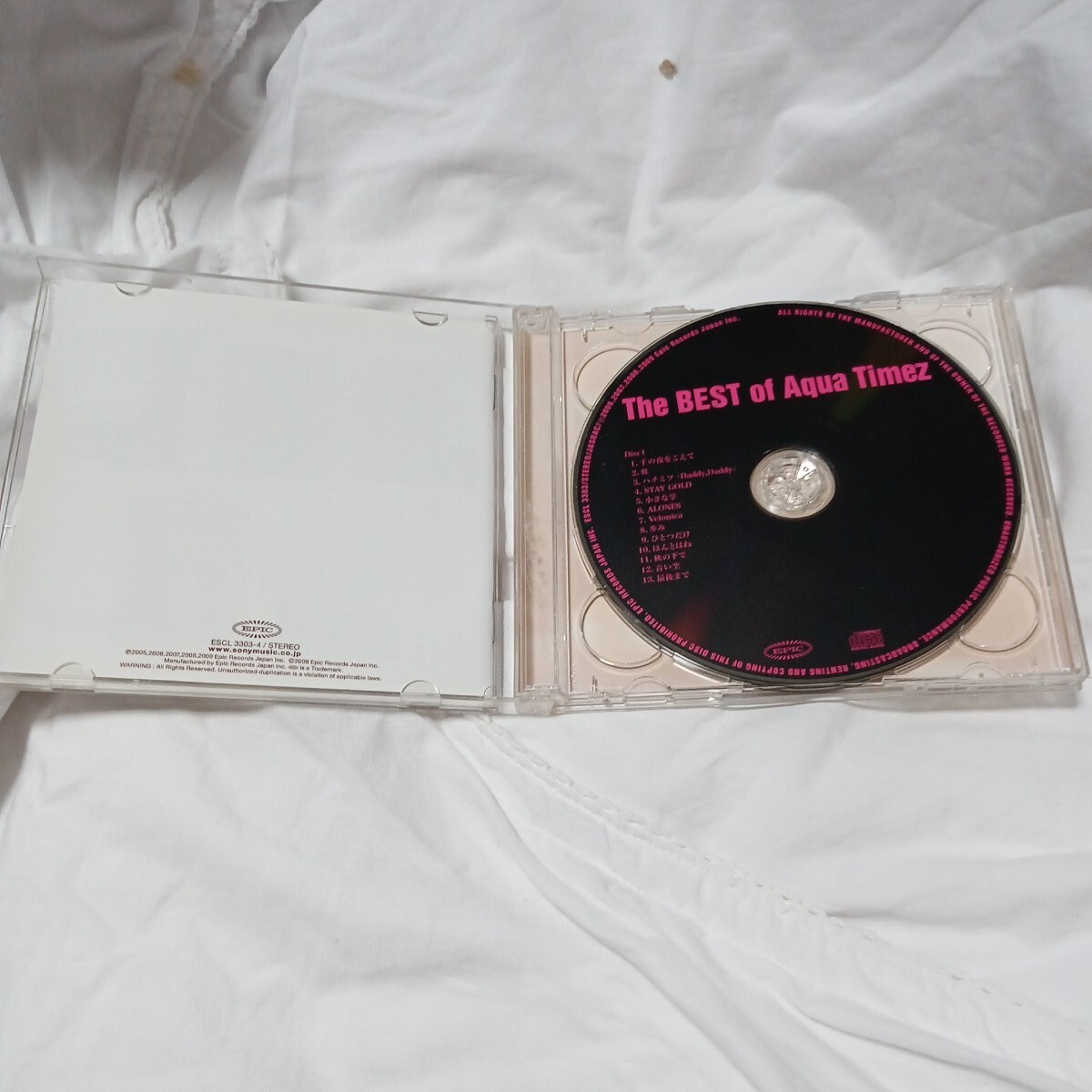 CD The BEST of Aqua Timez_画像3