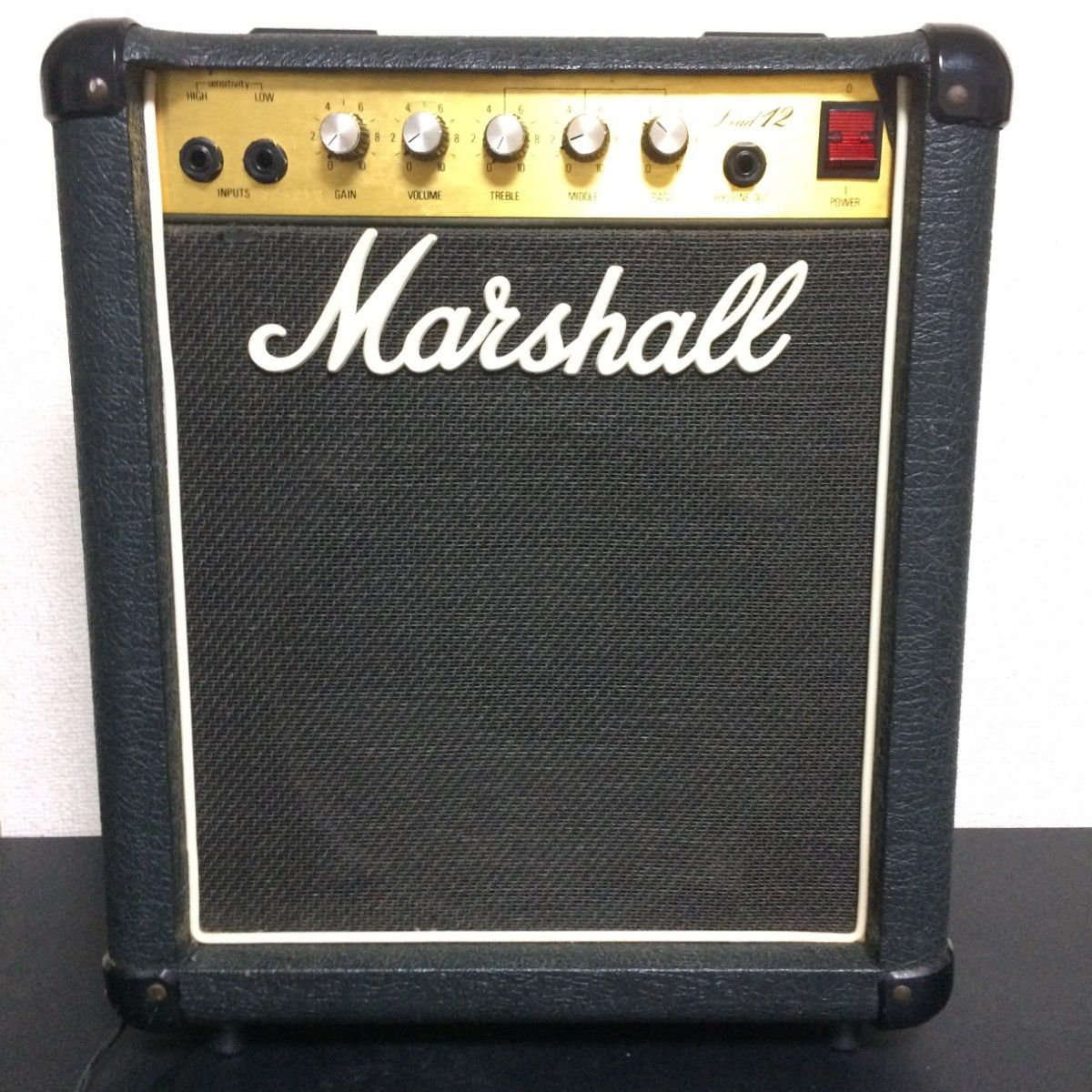 激レア美品】Marshall Lead12 Tシリアル ホワイトトーレックス