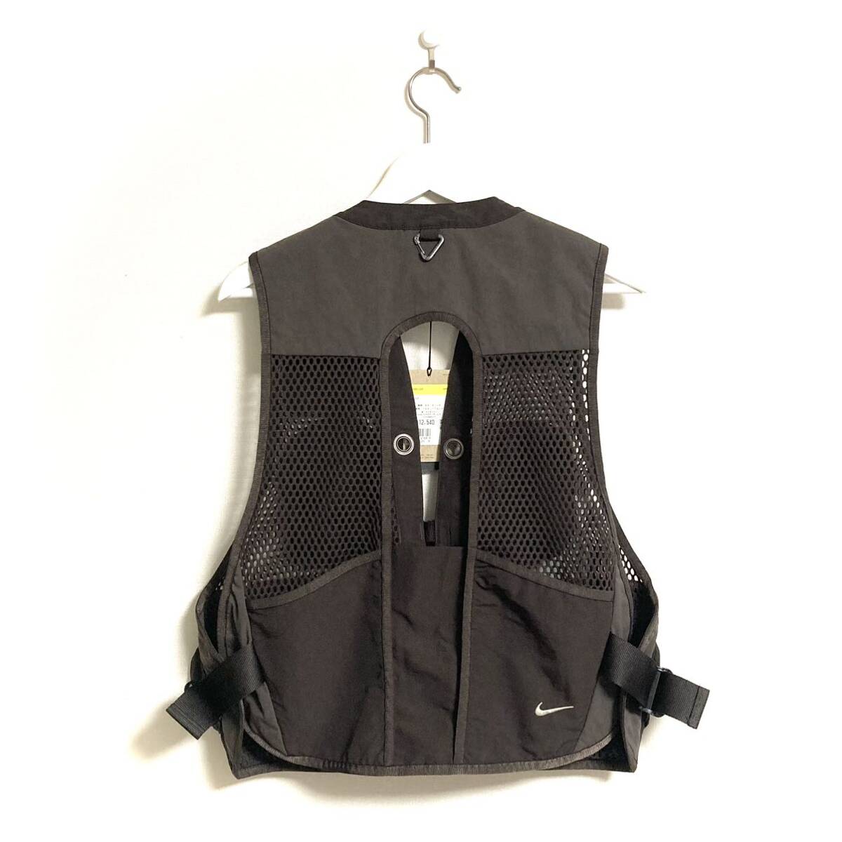 新品◆NIKE ACG◆Buttles Vest ベスト ブラウン S フィッシングベスト メッシュ 釣りジャン アウトドア ナイキACG バトルズベスト_画像3