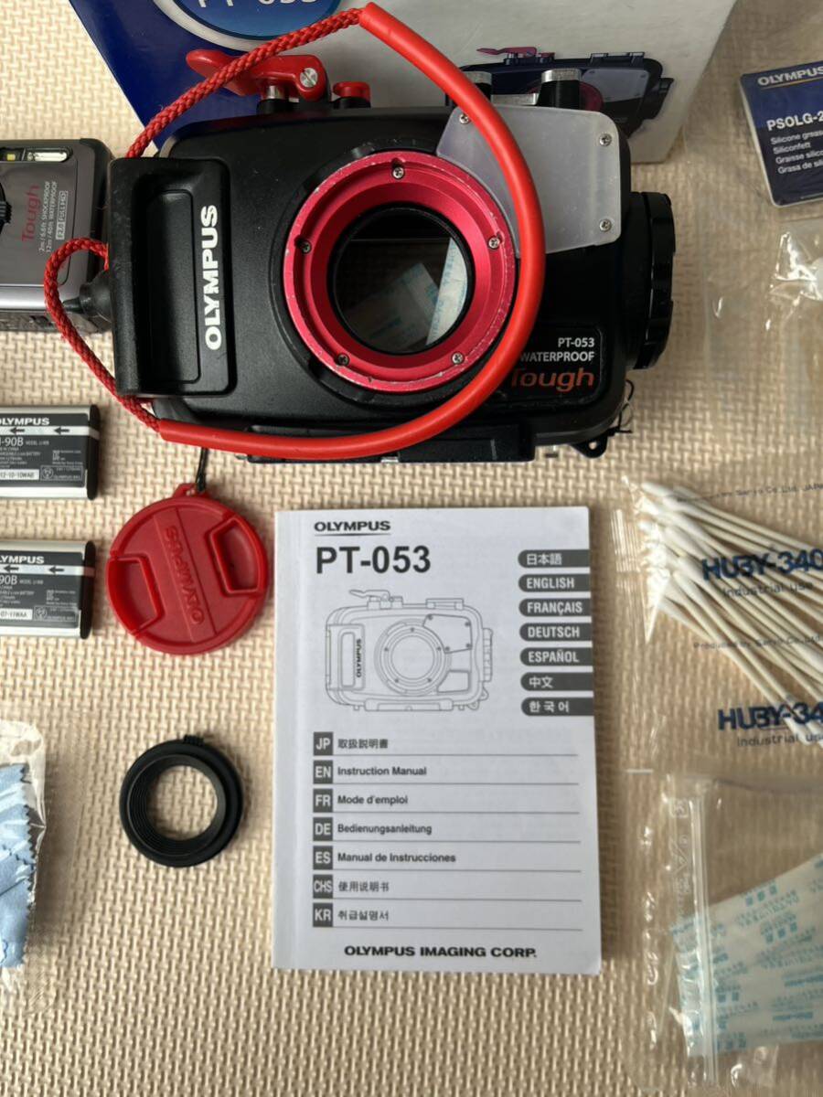 OLYMPUS TG-1 ToUGH & PT-053 セット ダイビングカメラ TG-1 コンデジ ハウジングの画像8