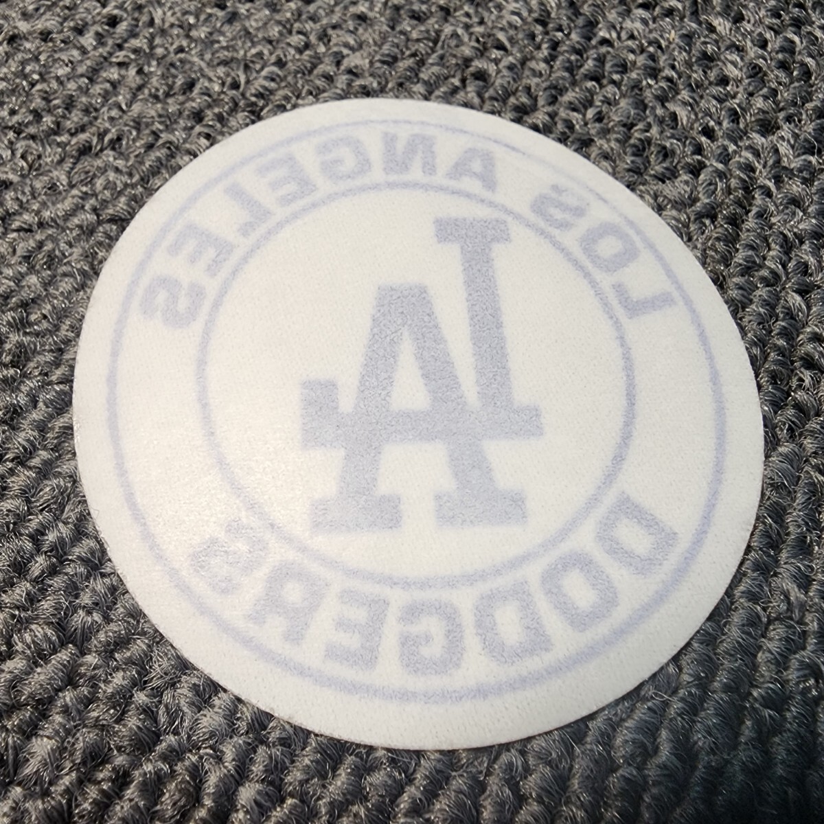 新品 アイロンワッペン パッチ 野球  Los Angeles Dodgers 大谷翔平 山本由伸 ブルー ロサンゼルス ドジャース LA ワッペンの画像3